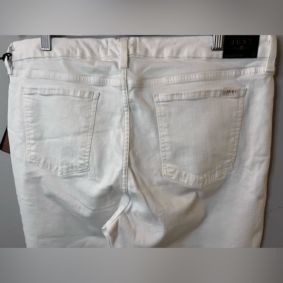 Jen7 by 7 for All Mankind Slim Bootcut Jeans White Size 18 NWT - Picture 7 of 11